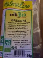 Mängden socker i Sefi bio gressins a l'huile d'olive bio