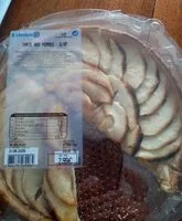 Mängden socker i Tarte aux pommes