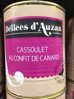 Mängden socker i Cassoulet au confit de canard