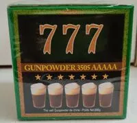 Mängden socker i 777 Gunpowder 3505 AAAAA