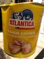 Mängden socker i Thon entier à l'huile de tournesol