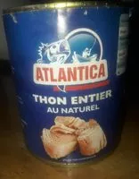 Mängden socker i Thon Entier au Naturel