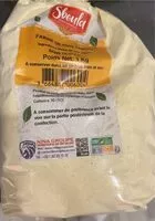 Mängden socker i Farine de pois chiche