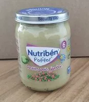 Mängden socker i YUKA Potito Petits pois jambon