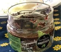 Mängden socker i Tapenade noire bio