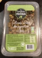 Mängden socker i Olives vertes dénoyautérs bio