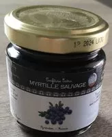 Mängden socker i Confiture extra myrtille sauvage