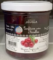 Mängden socker i Confiture extra d’airelles
