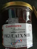 Mängden socker i Confiture Extra - Figue aux noix