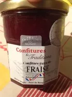 Mängden socker i Confiture de fraise