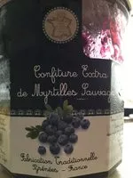 Mängden socker i Confiture extra de myrtilles sauvages