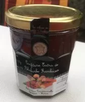 Mängden socker i Confiture extra rhubarbe framboise