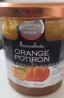 Mängden socker i Marmelade Orange Potiron