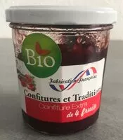 Mängden socker i Confitire extra de 4 fruits