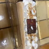 Mängden socker i Bûche artisanale rocher noisette café moka