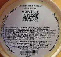 Mängden socker i Crème glacée vanille