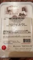 Mängden socker i Crème Glacée Chocolat Blanc avec Copeaux de Chocolat Blanc
