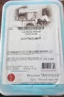 Mängden socker i Creme glacee schtroumpf