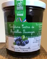 Mängden socker i Confiture extra de myrtilles sauvage