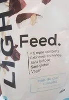 Mängden socker i Feed Light Noix de Coco Chocolat