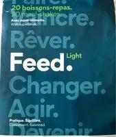 Mängden socker i Feed Light noix de coco-chocolat