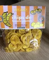 Mängden socker i Chips de banane plantain