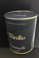 Mängden socker i Gelato vanille