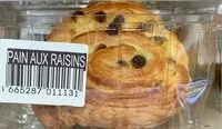 Mängden socker i Pain aux raisins