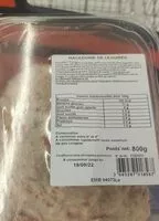 Mängden socker i Macédoine de legume