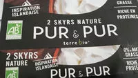 Mängden socker i Skyrs nature