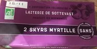 Mängden socker i 2 Skyrs myrtille
