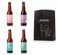 Mängden socker i 4 x 33cl - Coffret cadeau Ninkasi Signature n°1 : Ninkasi Brut IPA, Ninkasi Hefeweizen, Ninkasi Smoky Ale et Ninkasi Flower Lager