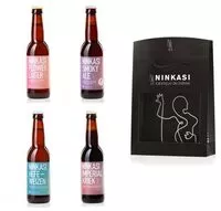 Mängden socker i 4 x 33cl - Coffret cadeau Ninkasi Signature n°2 : Ninkasi Imperial Kriek, Ninkasi Hefeweizen, Ninkasi Smoky Ale et Ninkasi Flower Lager