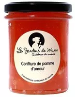 Mängden socker i Confiture de pomme d'Amour - Les Jardins de Marie - Meilleure confiturière de Monde - pot