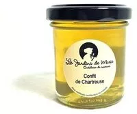Mängden socker i Confit de Chartreuse verte - Les Jardins de Marie - Meilleure confiturière de Monde - pot