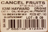 Mängden socker i Kiwi Hayward