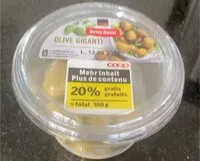 Mängden socker i Olive Giganti