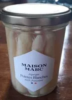 Mängden socker i Asperges pointes blanches