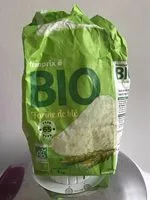 Mängden socker i Farine de blé bio type 65