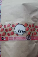 Mängden socker i les biobecs fraise framboise