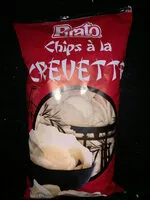 Mängden socker i Chips à la crevette