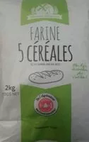 Mängden socker i Farine 5 céréales