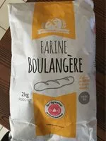 Mängden socker i Farine boulangère