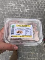 Mängden socker i Noix de cajou