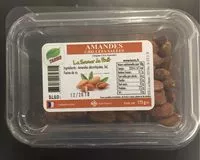 Mängden socker i Amandes grillées salées
