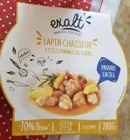 Mängden socker i Lapin Chasseur Et Ses Pommes De Terre Exalt