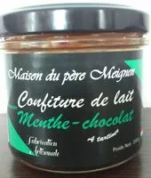 Mängden socker i Confiture de lait Menthe-chocolat