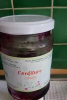 Mängden socker i Confiture cassis