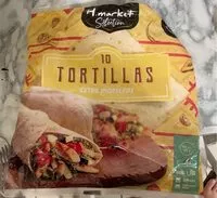 Mängden socker i Tortilla extra moelleux