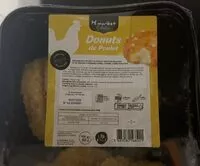 Mängden socker i Donuts de poulet